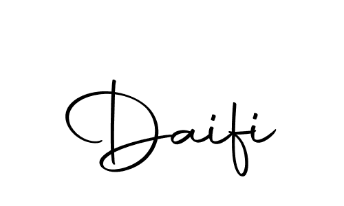 Use a signature maker to create a handwritten signature online. With this signature software, you can design (Autography-DOLnW) your own signature for name Daifi. Daifi signature style 10 images and pictures png