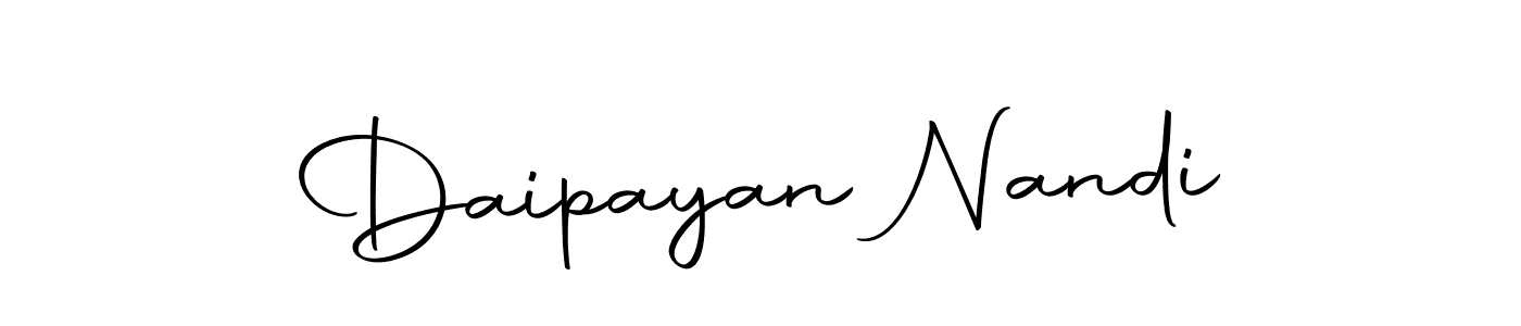 How to make Daipayan Nandi name signature. Use Autography-DOLnW style for creating short signs online. This is the latest handwritten sign. Daipayan Nandi signature style 10 images and pictures png
