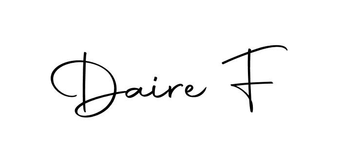 if you are searching for the best signature style for your name Daire F. so please give up your signature search. here we have designed multiple signature styles  using Autography-DOLnW. Daire F signature style 10 images and pictures png