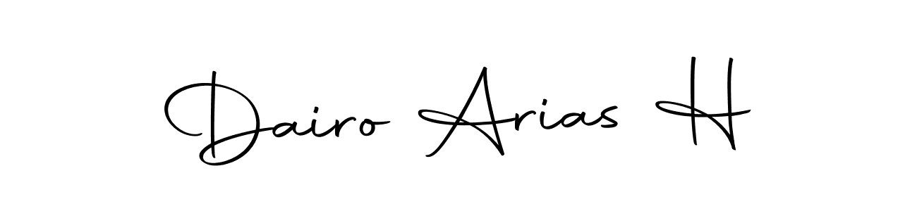 if you are searching for the best signature style for your name Dairo Arias H. so please give up your signature search. here we have designed multiple signature styles  using Autography-DOLnW. Dairo Arias H signature style 10 images and pictures png