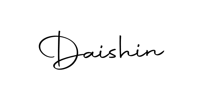 Make a beautiful signature design for name Daishin. With this signature (Autography-DOLnW) style, you can create a handwritten signature for free. Daishin signature style 10 images and pictures png