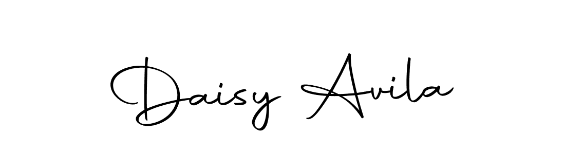 How to make Daisy Avila signature? Autography-DOLnW is a professional autograph style. Create handwritten signature for Daisy Avila name. Daisy Avila signature style 10 images and pictures png