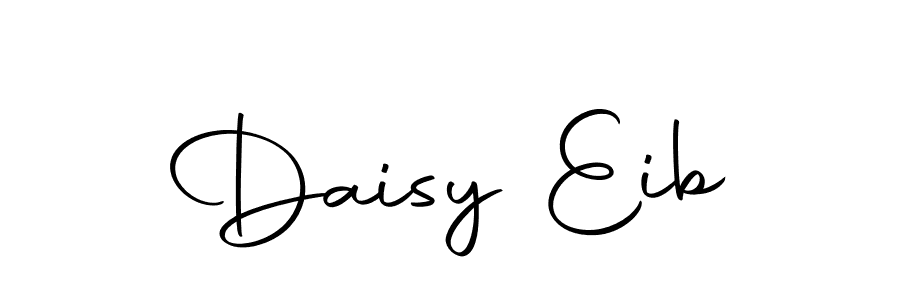 Use a signature maker to create a handwritten signature online. With this signature software, you can design (Autography-DOLnW) your own signature for name Daisy Eib. Daisy Eib signature style 10 images and pictures png