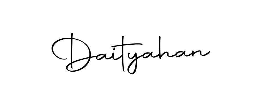 Make a beautiful signature design for name Daityahan. Use this online signature maker to create a handwritten signature for free. Daityahan signature style 10 images and pictures png