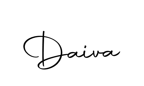 Daiva stylish signature style. Best Handwritten Sign (Autography-DOLnW) for my name. Handwritten Signature Collection Ideas for my name Daiva. Daiva signature style 10 images and pictures png
