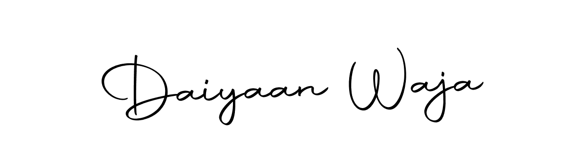 Also we have Daiyaan Waja name is the best signature style. Create professional handwritten signature collection using Autography-DOLnW autograph style. Daiyaan Waja signature style 10 images and pictures png