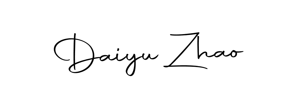 You can use this online signature creator to create a handwritten signature for the name Daiyu Zhao. This is the best online autograph maker. Daiyu Zhao signature style 10 images and pictures png