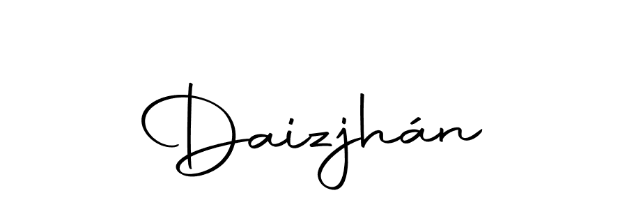 Daizjhán stylish signature style. Best Handwritten Sign (Autography-DOLnW) for my name. Handwritten Signature Collection Ideas for my name Daizjhán. Daizjhán signature style 10 images and pictures png