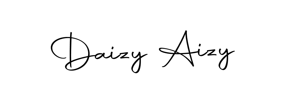 Also we have Daizy Aizy name is the best signature style. Create professional handwritten signature collection using Autography-DOLnW autograph style. Daizy Aizy signature style 10 images and pictures png