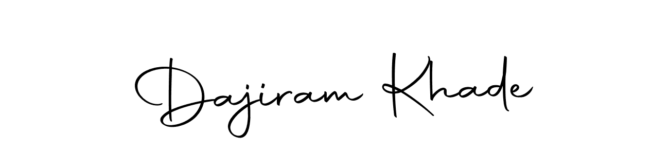 Similarly Autography-DOLnW is the best handwritten signature design. Signature creator online .You can use it as an online autograph creator for name Dajiram Khade. Dajiram Khade signature style 10 images and pictures png