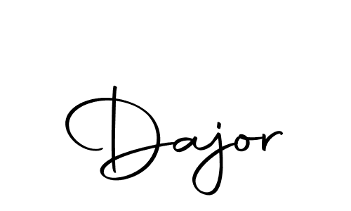 Dajor stylish signature style. Best Handwritten Sign (Autography-DOLnW) for my name. Handwritten Signature Collection Ideas for my name Dajor. Dajor signature style 10 images and pictures png