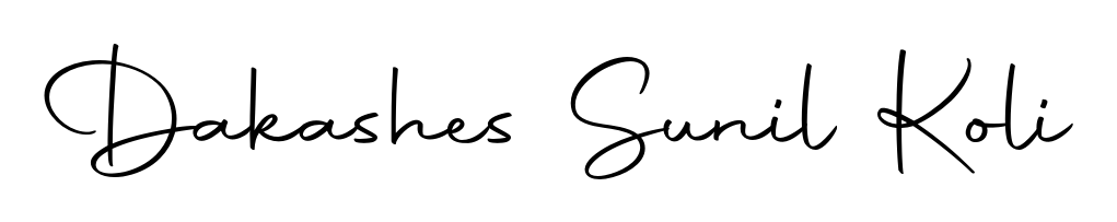 Get an exclusive digital autograph for Dakashes Sunil Koli. The Autography-DOLnW typeface captures the charm of real penmanship on paper. Dakashes Sunil Koli signature style 10 images and pictures png