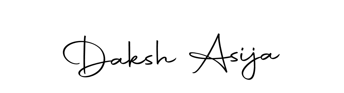 You can use this online signature creator to create a handwritten signature for the name Daksh Asija. This is the best online autograph maker. Daksh Asija signature style 10 images and pictures png