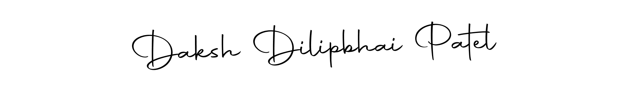 Use a signature maker to create a handwritten signature online. With this signature software, you can design (Autography-DOLnW) your own signature for name Daksh Dilipbhai Patel. Daksh Dilipbhai Patel signature style 10 images and pictures png