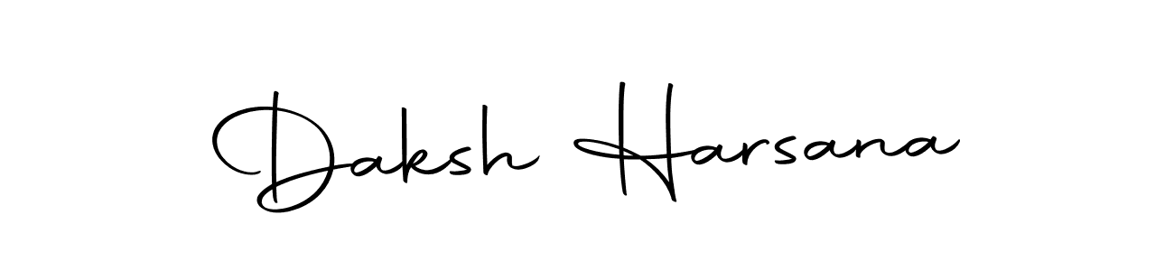 The best way (Autography-DOLnW) to make a short signature is to pick only two or three words in your name. The name Daksh Harsana include a total of six letters. For converting this name. Daksh Harsana signature style 10 images and pictures png