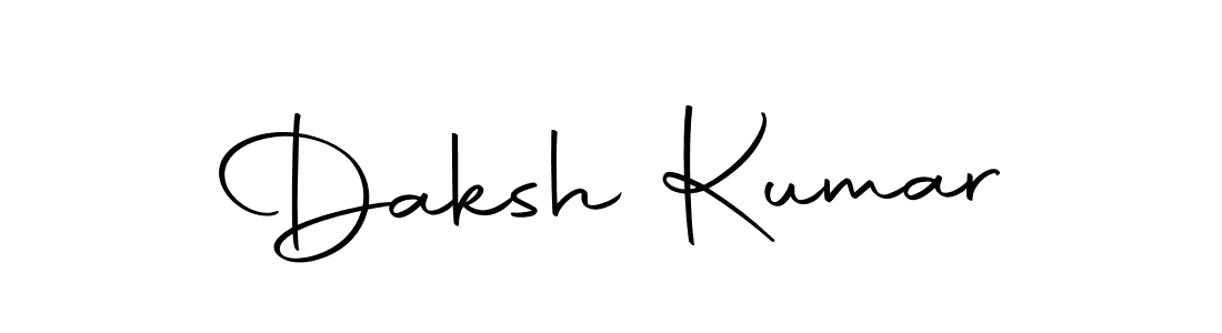 Daksh Kumar stylish signature style. Best Handwritten Sign (Autography-DOLnW) for my name. Handwritten Signature Collection Ideas for my name Daksh Kumar. Daksh Kumar signature style 10 images and pictures png