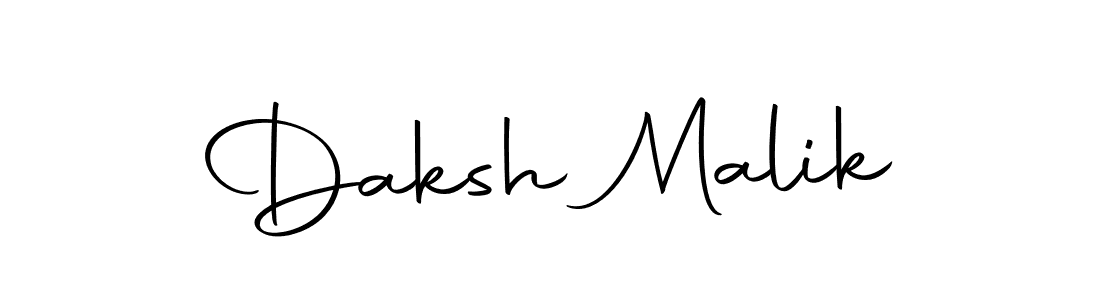 Daksh Malik stylish signature style. Best Handwritten Sign (Autography-DOLnW) for my name. Handwritten Signature Collection Ideas for my name Daksh Malik. Daksh Malik signature style 10 images and pictures png