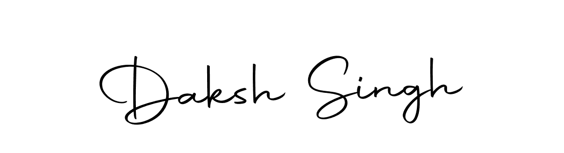 Daksh Singh stylish signature style. Best Handwritten Sign (Autography-DOLnW) for my name. Handwritten Signature Collection Ideas for my name Daksh Singh. Daksh Singh signature style 10 images and pictures png