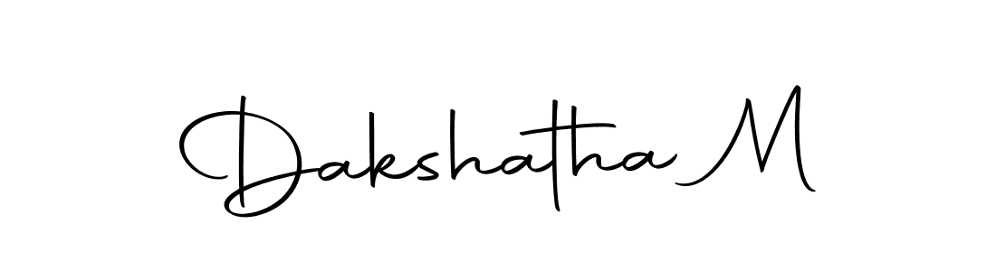 if you are searching for the best signature style for your name Dakshatha M. so please give up your signature search. here we have designed multiple signature styles  using Autography-DOLnW. Dakshatha M signature style 10 images and pictures png