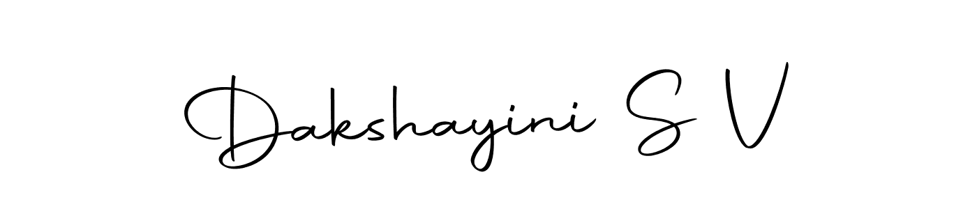 How to make Dakshayini S V signature? Autography-DOLnW is a professional autograph style. Create handwritten signature for Dakshayini S V name. Dakshayini S V signature style 10 images and pictures png