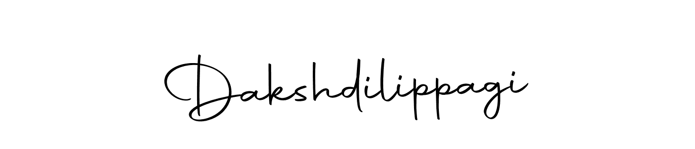 Use a signature maker to create a handwritten signature online. With this signature software, you can design (Autography-DOLnW) your own signature for name Dakshdilippagi. Dakshdilippagi signature style 10 images and pictures png