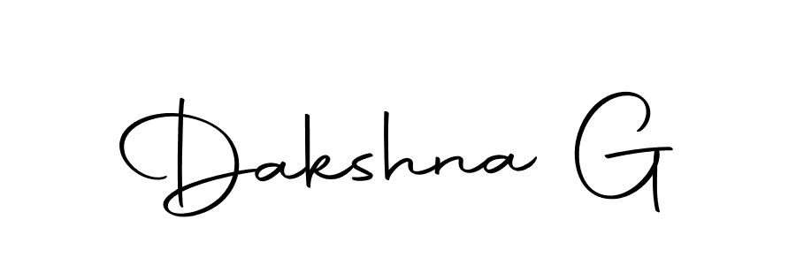 How to make Dakshna G signature? Autography-DOLnW is a professional autograph style. Create handwritten signature for Dakshna G name. Dakshna G signature style 10 images and pictures png