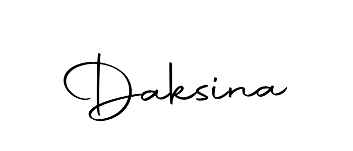 Daksina stylish signature style. Best Handwritten Sign (Autography-DOLnW) for my name. Handwritten Signature Collection Ideas for my name Daksina. Daksina signature style 10 images and pictures png