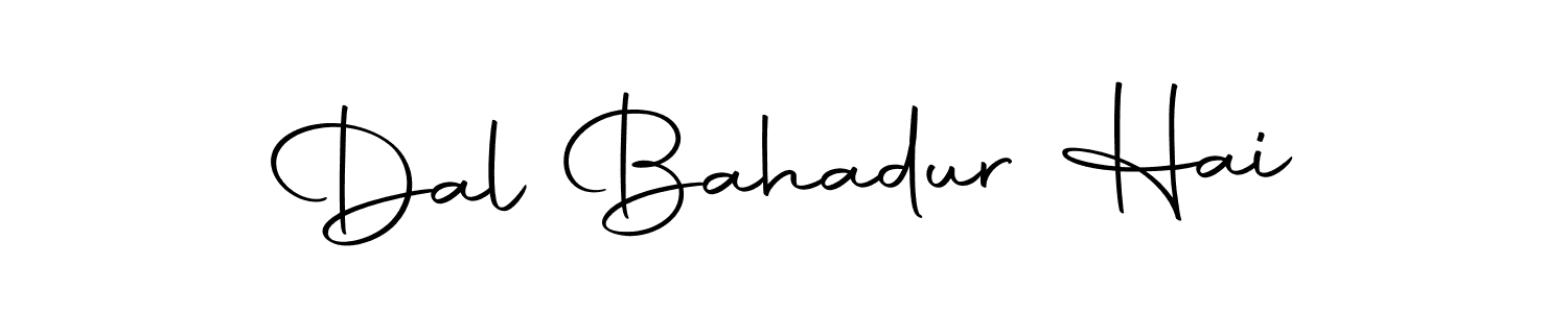 Use a signature maker to create a handwritten signature online. With this signature software, you can design (Autography-DOLnW) your own signature for name Dal Bahadur Hai. Dal Bahadur Hai signature style 10 images and pictures png