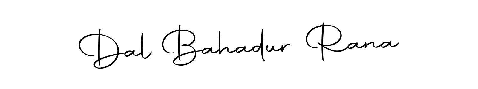 Make a short Dal Bahadur Rana signature style. Manage your documents anywhere anytime using Autography-DOLnW. Create and add eSignatures, submit forms, share and send files easily. Dal Bahadur Rana signature style 10 images and pictures png