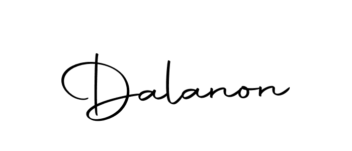 How to make Dalanon signature? Autography-DOLnW is a professional autograph style. Create handwritten signature for Dalanon name. Dalanon signature style 10 images and pictures png