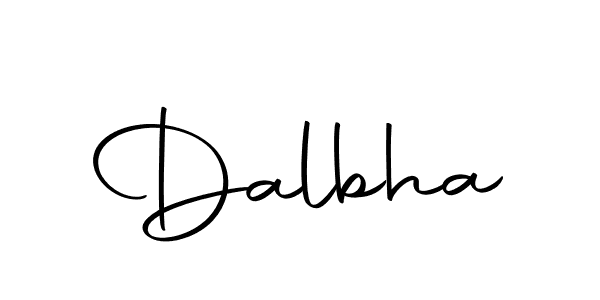 Dalbha stylish signature style. Best Handwritten Sign (Autography-DOLnW) for my name. Handwritten Signature Collection Ideas for my name Dalbha. Dalbha signature style 10 images and pictures png