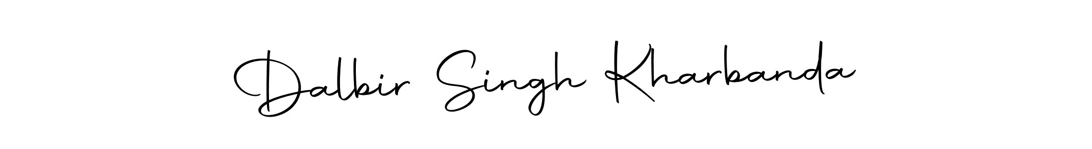 How to make Dalbir Singh Kharbanda signature? Autography-DOLnW is a professional autograph style. Create handwritten signature for Dalbir Singh Kharbanda name. Dalbir Singh Kharbanda signature style 10 images and pictures png