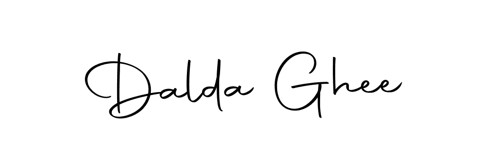 Make a short Dalda Ghee signature style. Manage your documents anywhere anytime using Autography-DOLnW. Create and add eSignatures, submit forms, share and send files easily. Dalda Ghee signature style 10 images and pictures png