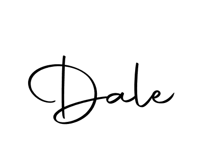 Create a beautiful signature design for name Dale. With this signature (Autography-DOLnW) fonts, you can make a handwritten signature for free. Dale signature style 10 images and pictures png