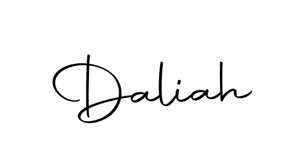 Make a short Daliah signature style. Manage your documents anywhere anytime using Autography-DOLnW. Create and add eSignatures, submit forms, share and send files easily. Daliah signature style 10 images and pictures png