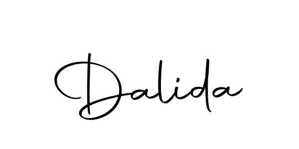 Make a beautiful signature design for name Dalida. With this signature (Autography-DOLnW) style, you can create a handwritten signature for free. Dalida signature style 10 images and pictures png