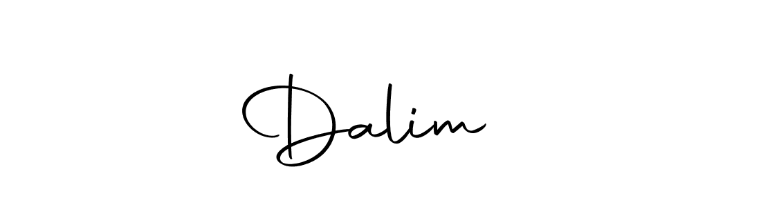 Similarly Autography-DOLnW is the best handwritten signature design. Signature creator online .You can use it as an online autograph creator for name Dalim❤️. Dalim❤️ signature style 10 images and pictures png