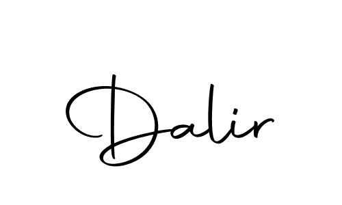 Use a signature maker to create a handwritten signature online. With this signature software, you can design (Autography-DOLnW) your own signature for name Dalir. Dalir signature style 10 images and pictures png