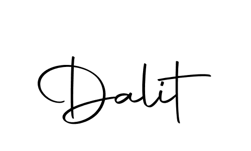 The best way (Autography-DOLnW) to make a short signature is to pick only two or three words in your name. The name Dalit include a total of six letters. For converting this name. Dalit signature style 10 images and pictures png