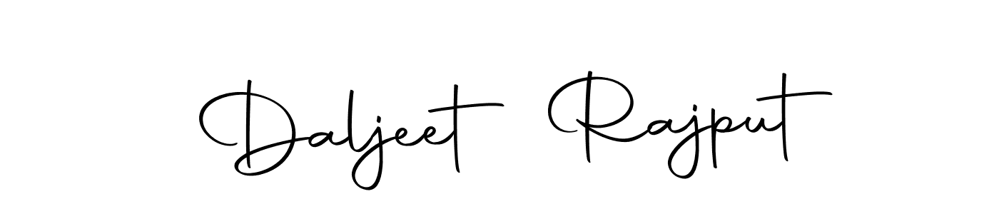 Create a beautiful signature design for name Daljeet Rajput. With this signature (Autography-DOLnW) fonts, you can make a handwritten signature for free. Daljeet Rajput signature style 10 images and pictures png