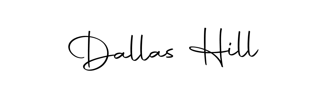 You should practise on your own different ways (Autography-DOLnW) to write your name (Dallas Hill) in signature. don't let someone else do it for you. Dallas Hill signature style 10 images and pictures png