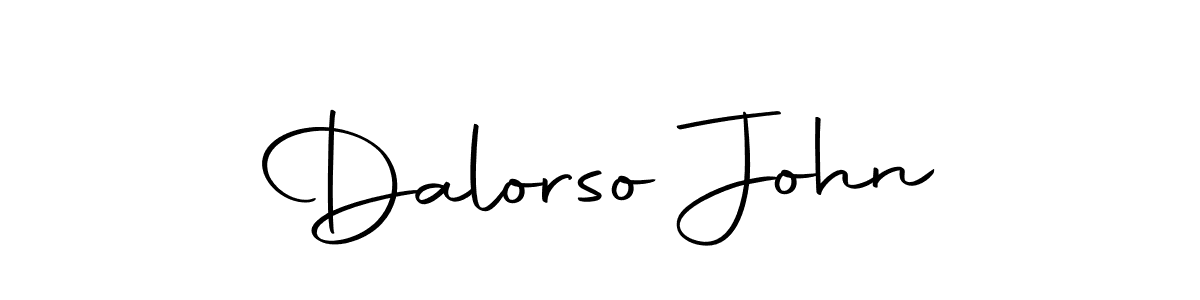 Create a beautiful signature design for name Dalorso John. With this signature (Autography-DOLnW) fonts, you can make a handwritten signature for free. Dalorso John signature style 10 images and pictures png