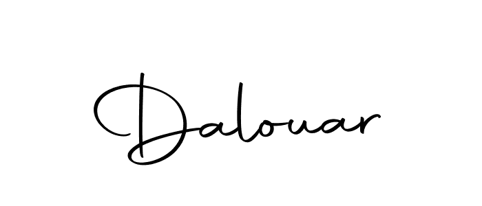 Make a beautiful signature design for name Dalouar. Use this online signature maker to create a handwritten signature for free. Dalouar signature style 10 images and pictures png