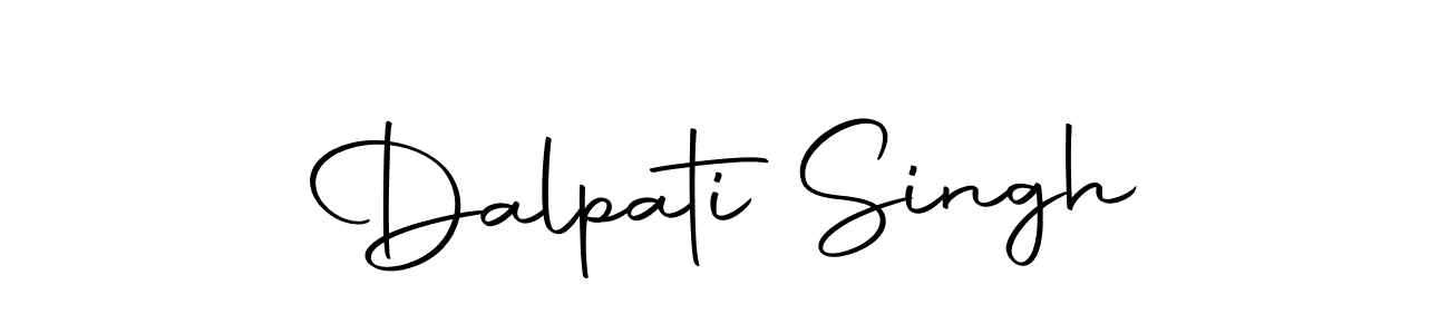 How to make Dalpati Singh name signature. Use Autography-DOLnW style for creating short signs online. This is the latest handwritten sign. Dalpati Singh signature style 10 images and pictures png