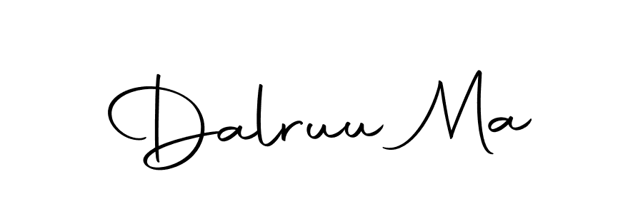 Use a signature maker to create a handwritten signature online. With this signature software, you can design (Autography-DOLnW) your own signature for name Dalruu Ma. Dalruu Ma signature style 10 images and pictures png