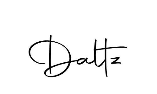 Make a beautiful signature design for name Daltz. With this signature (Autography-DOLnW) style, you can create a handwritten signature for free. Daltz signature style 10 images and pictures png