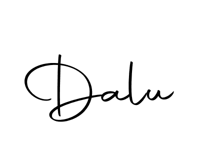 The best way (Autography-DOLnW) to make a short signature is to pick only two or three words in your name. The name Dalu include a total of six letters. For converting this name. Dalu signature style 10 images and pictures png