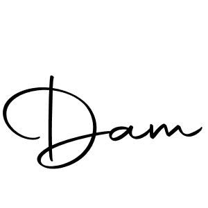 if you are searching for the best signature style for your name Dam. so please give up your signature search. here we have designed multiple signature styles  using Autography-DOLnW. Dam signature style 10 images and pictures png