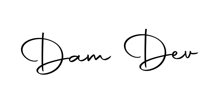 The best way (Autography-DOLnW) to make a short signature is to pick only two or three words in your name. The name Dam Dev include a total of six letters. For converting this name. Dam Dev signature style 10 images and pictures png