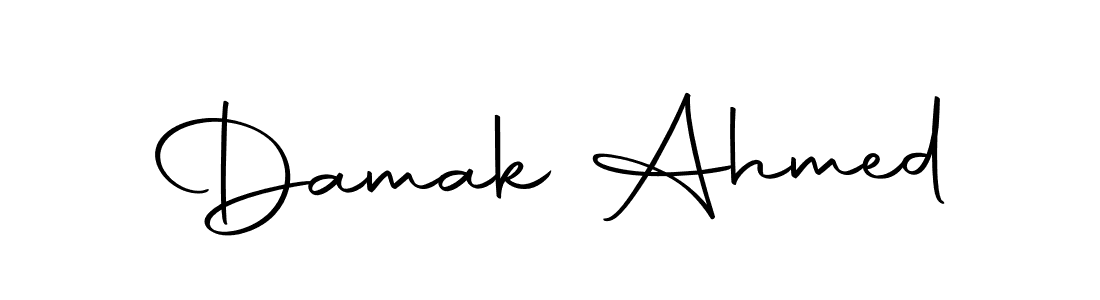 You should practise on your own different ways (Autography-DOLnW) to write your name (Damak Ahmed) in signature. don't let someone else do it for you. Damak Ahmed signature style 10 images and pictures png